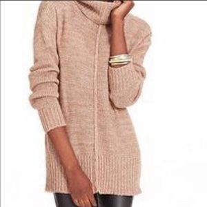 Bar III Caramel Turtleneck Sweater Sz L
